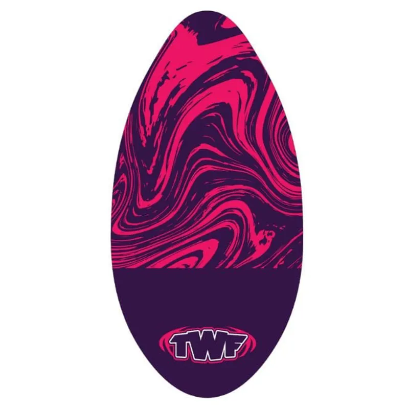 TWF: 41inch Skim Board - Purple Swirl